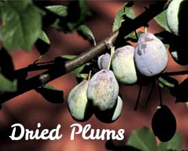 dried plums
